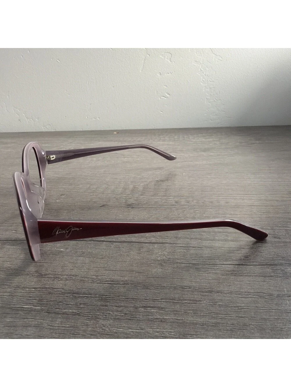 Maui Jim Sunglasses Frames MJ733-04C Swept Away 56-18-140 Maroon Full Rim GP64